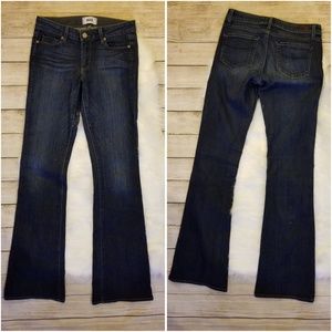 PAIGE | Skyline Boot Dark Wash Jeans